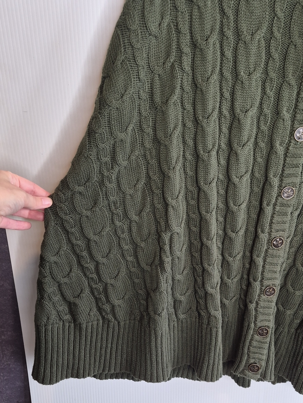 NWT Torrid X Outlander Cable Knit Cape/Poncho Size 0/1 - Picture 4 of 9